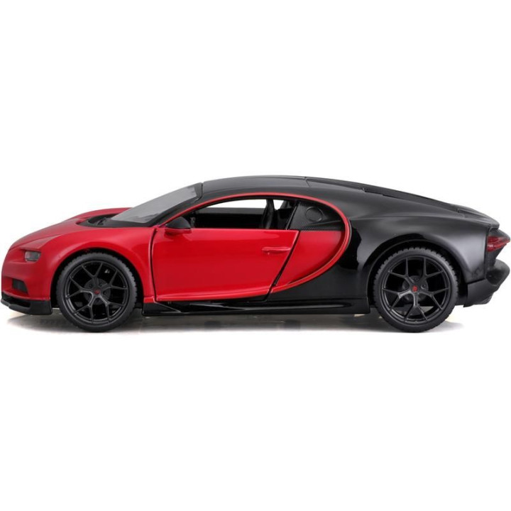 Maisto Bugatti Chiron Sport 1:24 červeno-černá