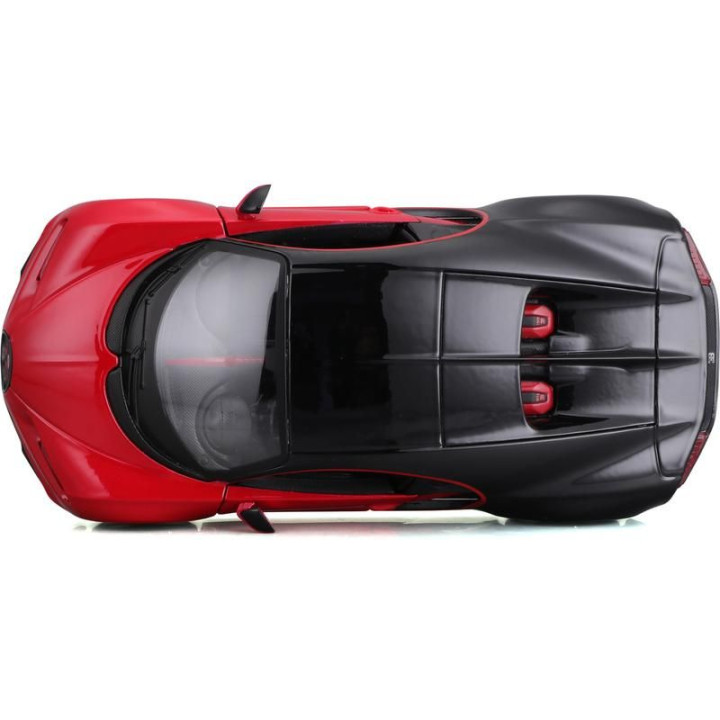 Maisto Bugatti Chiron Sport 1:24 červeno-černá