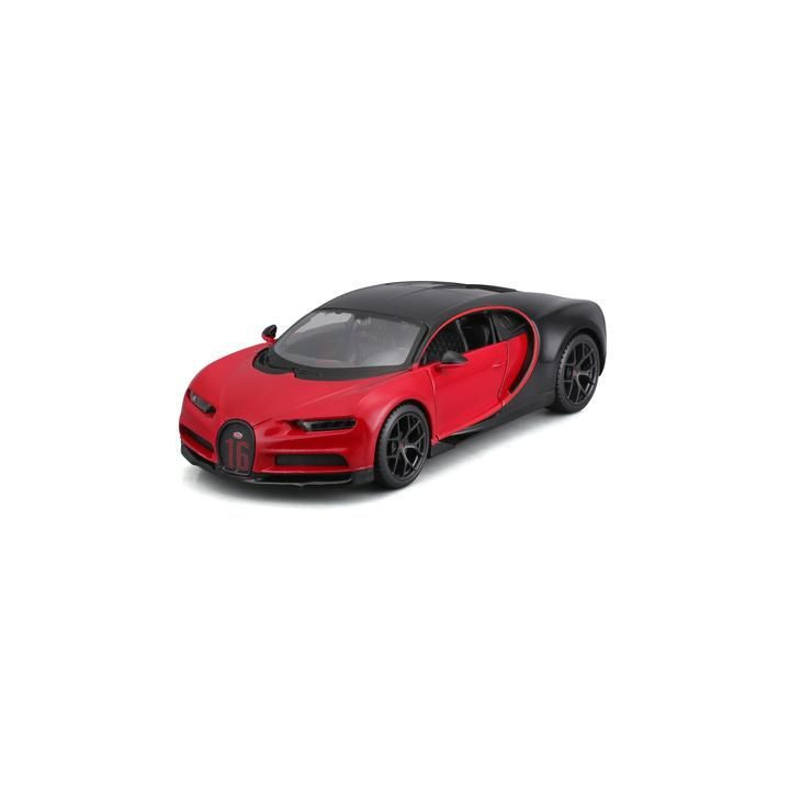 Maisto Bugatti Chiron Sport 1:24 červeno-černá