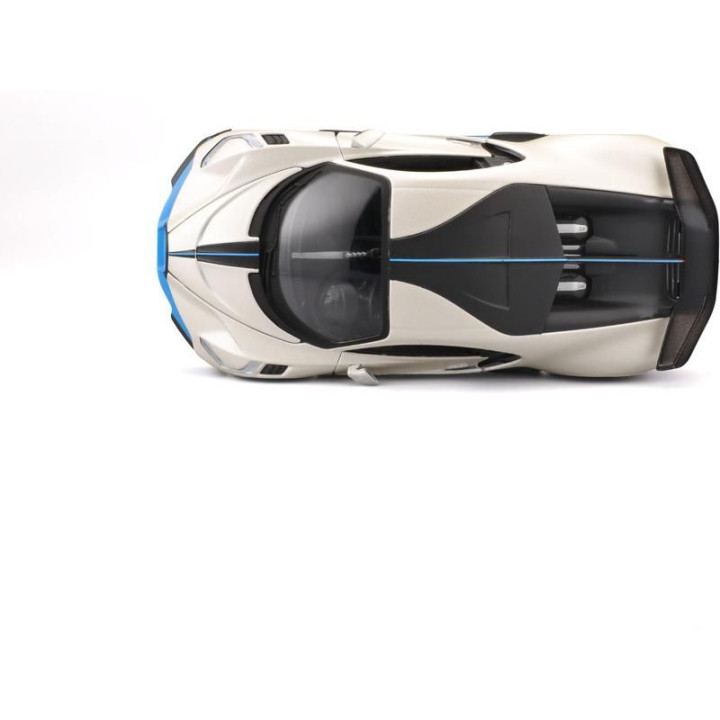 Maisto Bugatti Divo 1:24 bílá metalíza