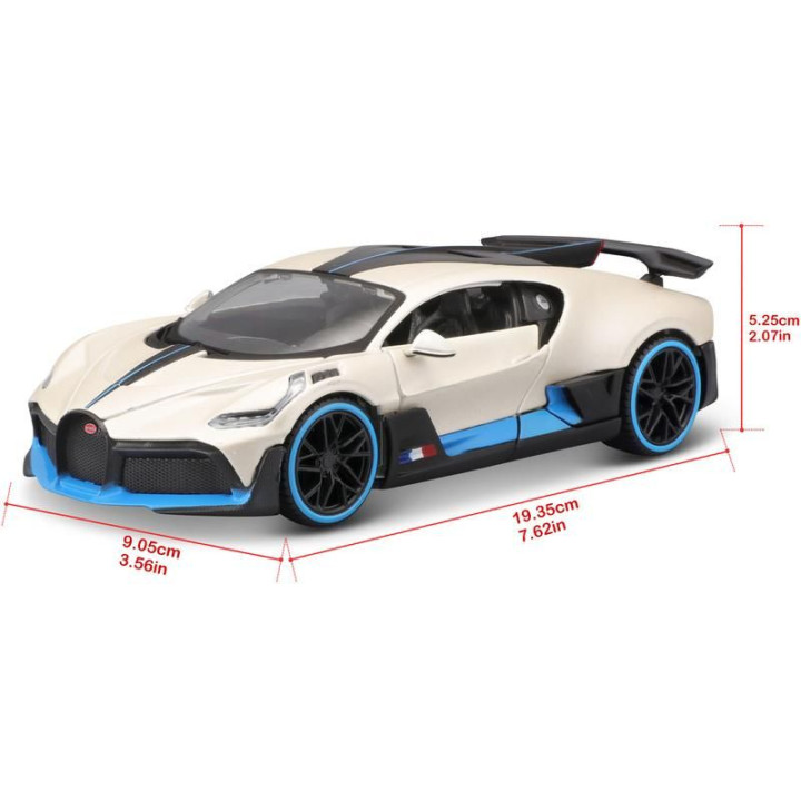 Maisto Bugatti Divo 1:24 bílá metalíza