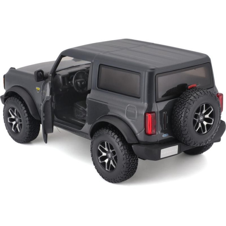 Maisto Ford Bronco 2021 1:24 tmavě šedá metalíza