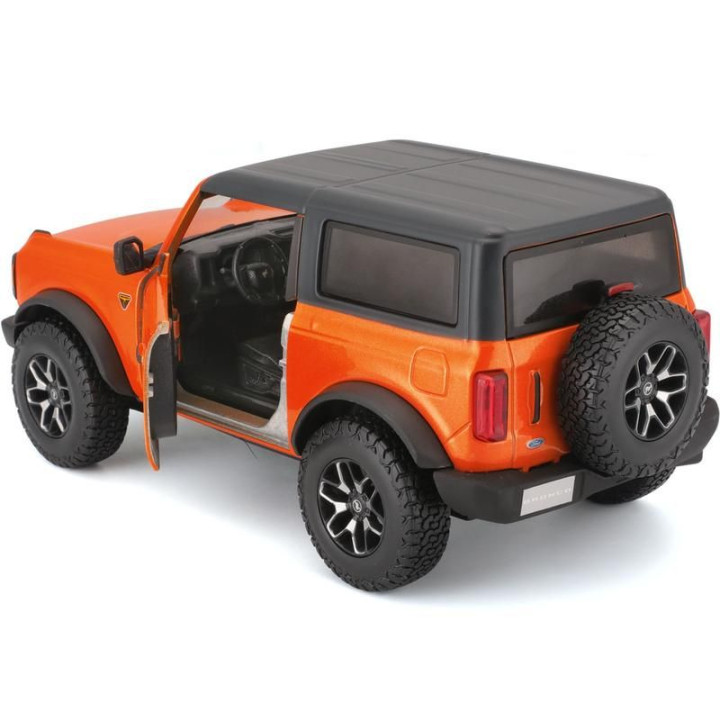 Maisto Ford Bronco 2021 1:24 oranžová metalíza