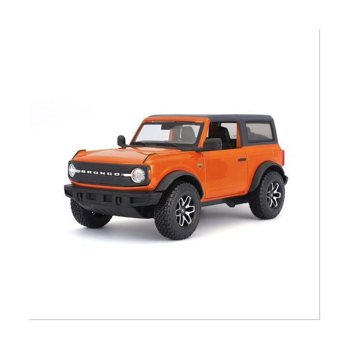 Maisto Ford Bronco 2021 1:24 oranžová metalíza