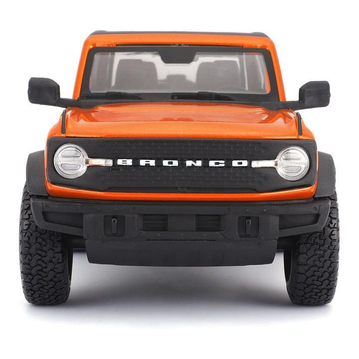Maisto Ford Bronco 2021 1:24 oranžová metalíza