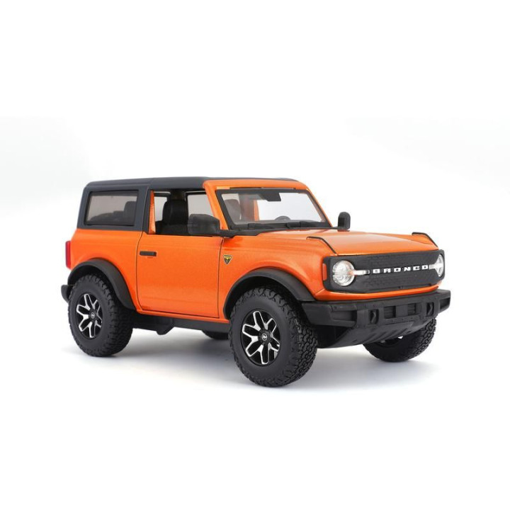 Maisto Ford Bronco 2021 1:24 oranžová metalíza
