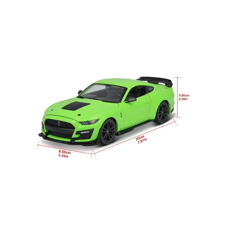 Maisto Mustang Shelby GT500 2020 1:24 zelená
