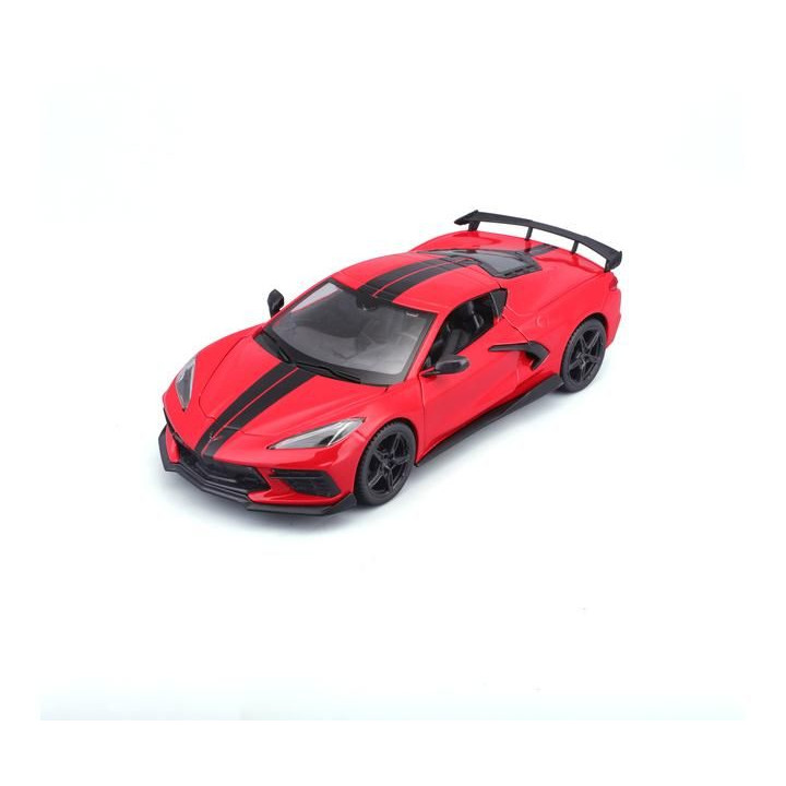 Maisto Chevrolet Corvette Stingray Coupe 2021 1:24 červená