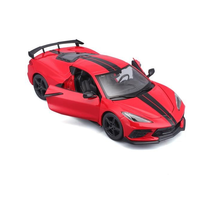Maisto Chevrolet Corvette Stingray Coupe 2021 1:24 červená