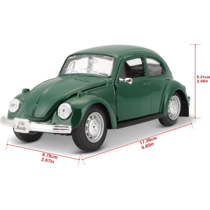 Maisto Volkswagen Beetle 1:24 zelená