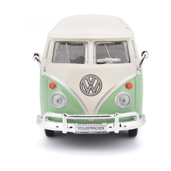 Maisto Volkswagen Van Samba 1:25 zeleno/krémová