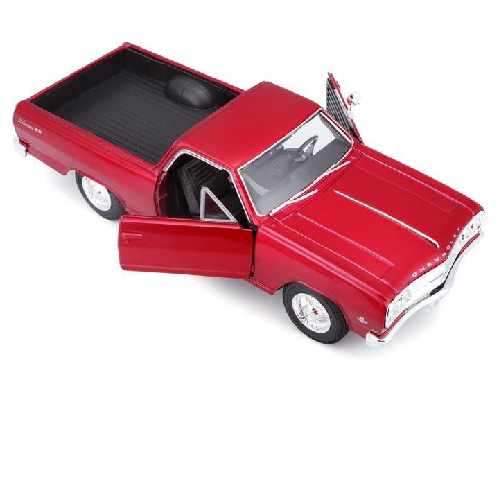 Maisto Chevrolet El Camino 1965 červená metalíza