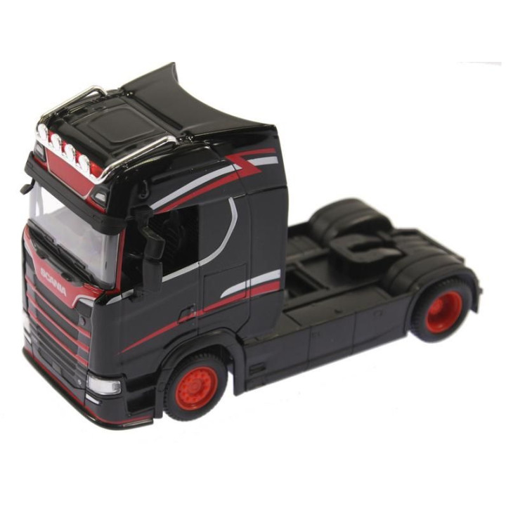 Bburago Scania 770S 1:43 šedá