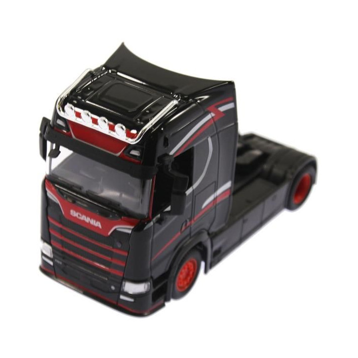 Bburago Scania 770S 1:43 šedá
