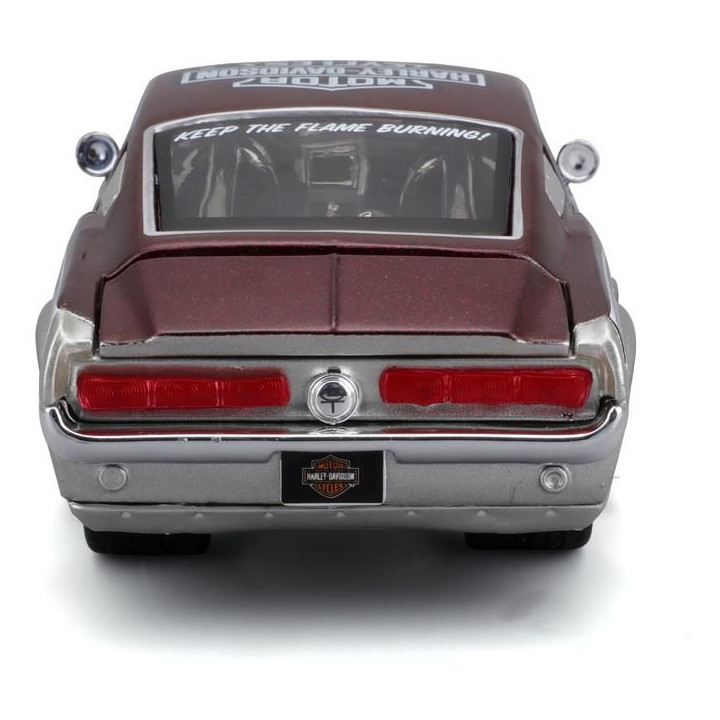 Maisto Harley-Davidson Custom - Ford Mustang GT 1967 1:24