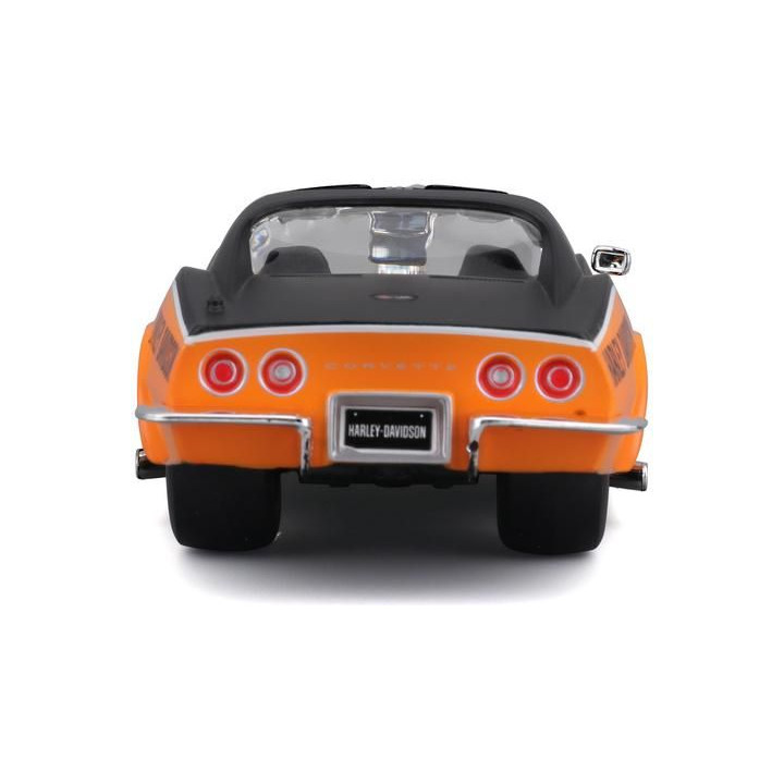 Maisto Harley-Davidson Custom - Chevrolet Corvette 1970 1:24