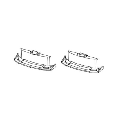 Turbo Racing Náhradní přední spoiler karoserie C75 2ks