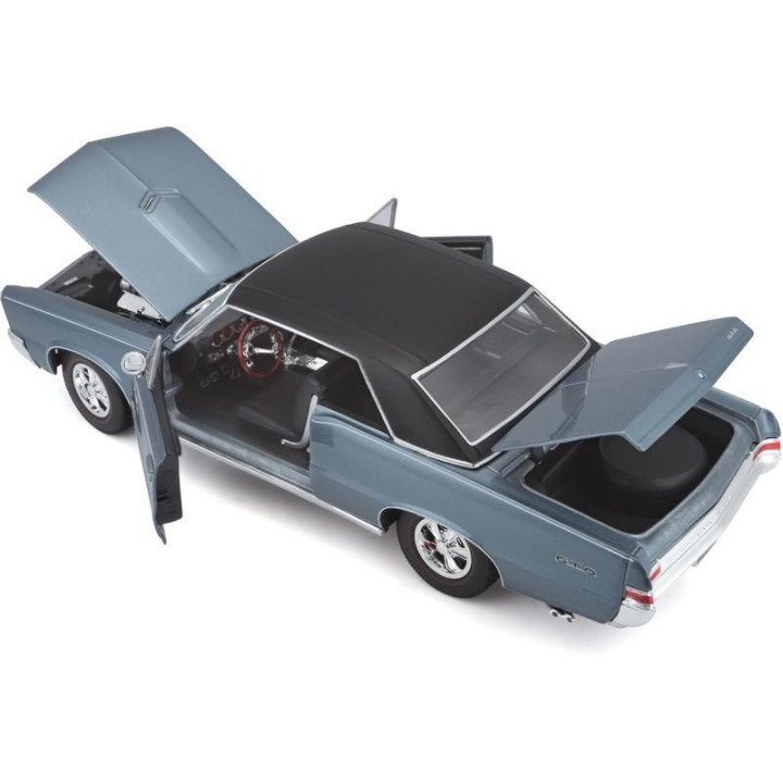 Maisto Pontiac GTO 1965 1:18 modrá metalíza