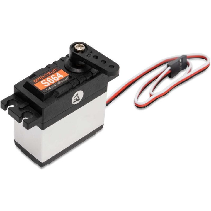 Spektrum servo S664 voděodolné, MG, 25T