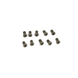 Šroub křížový M2x3mm půlkulatá hlava (10)