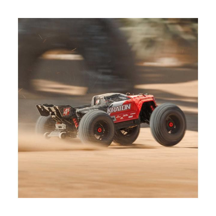 Arrma Kraton 4S V2 BLX 1:10 4WD RTR červená