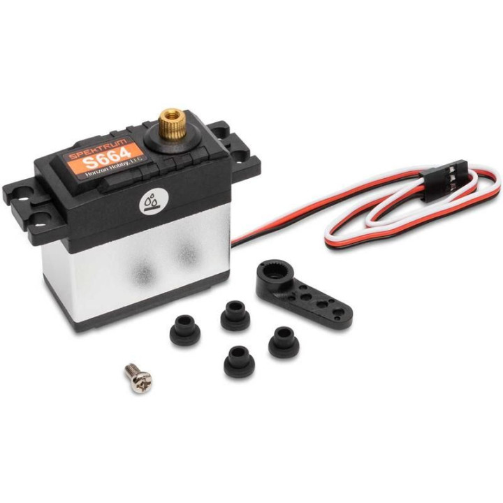 Spektrum servo S664 voděodolné, MG, 25T