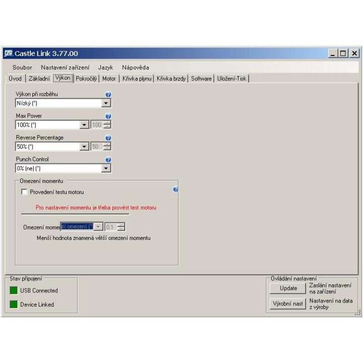 Castle motor 1412 3100ot/V senzored, reg. Sidewinder 4