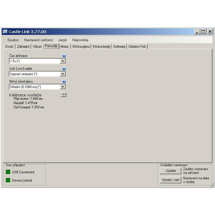 Castle motor 1412 3100ot/V senzored, reg. Sidewinder 4