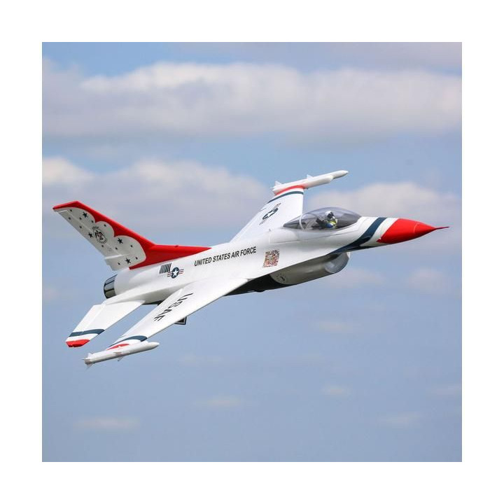 E-flite F-16 Thunderbirds 0.8m SAFE Select BNF Basic