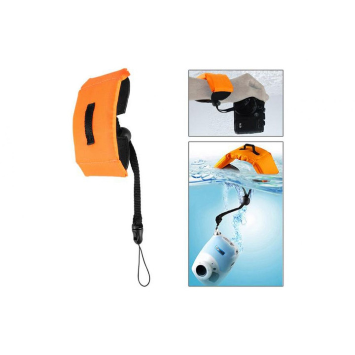 Floating Wrist Strap for Action Cameras