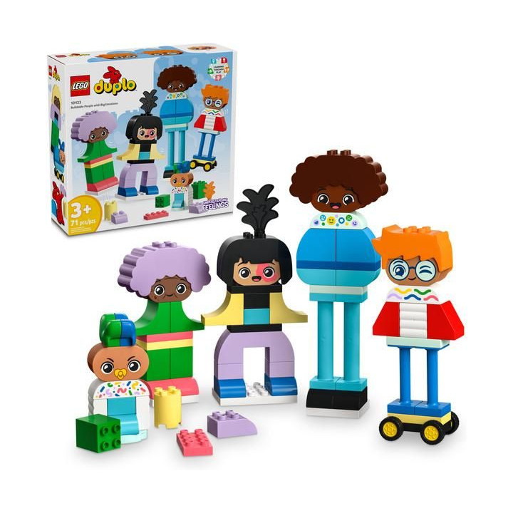 LEGO DUPLO - Sestavitelní lidé s velkými emocemi
