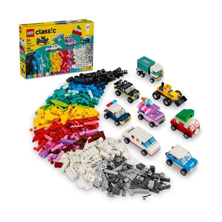 LEGO Classic - Tvořivá vozidla