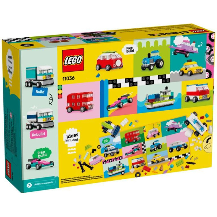 LEGO Classic - Tvořivá vozidla