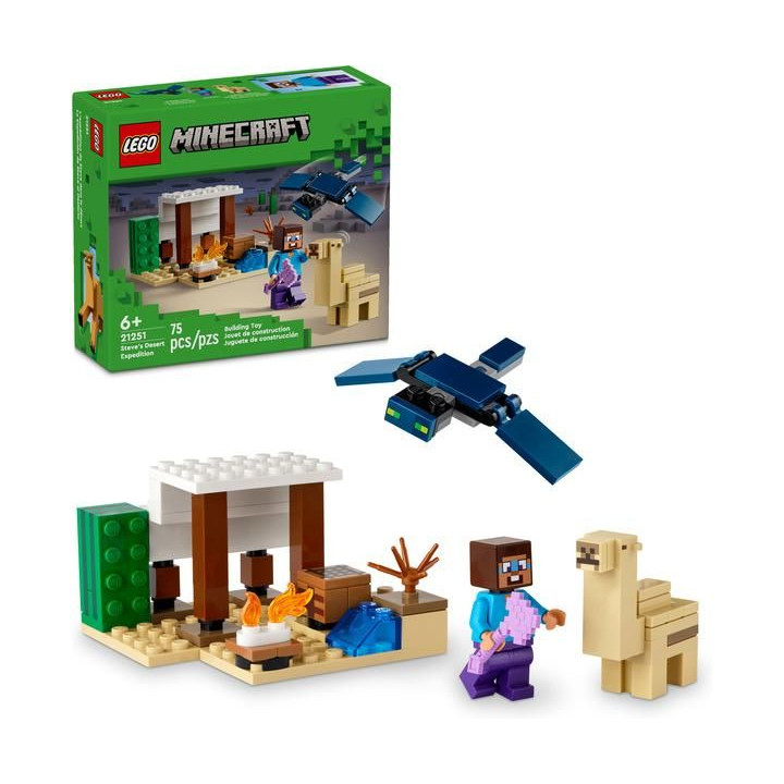 LEGO Minecraft - Steve a výprava do pouště