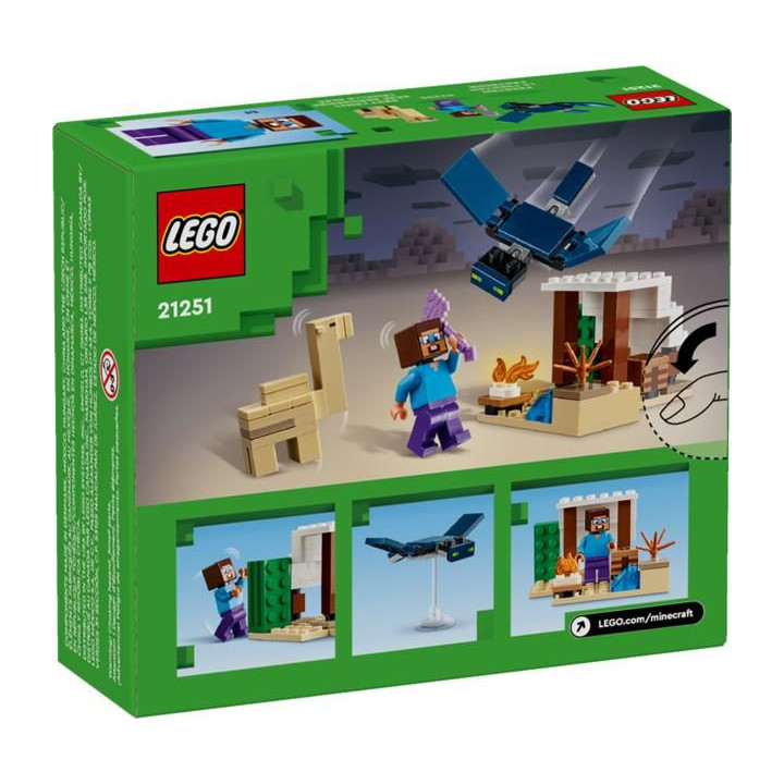 LEGO Minecraft - Steve a výprava do pouště