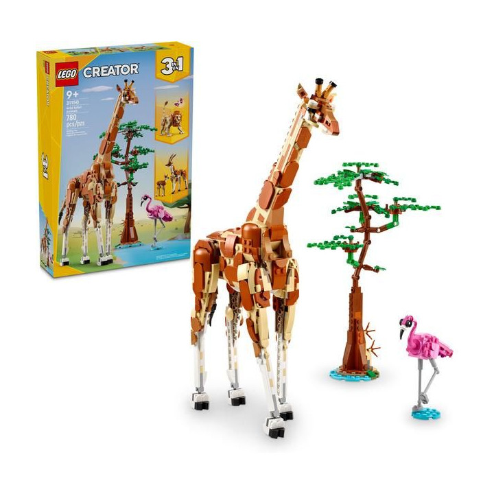 LEGO Creator - Divoká zvířata ze safari