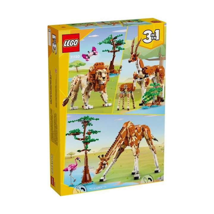 LEGO Creator - Divoká zvířata ze safari