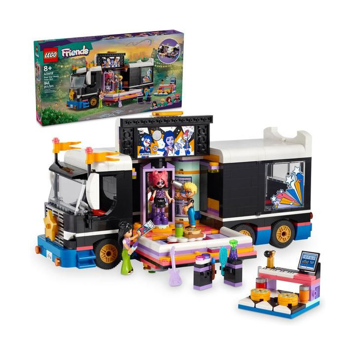 LEGO Friends - Autobus pro turné popových hvězd