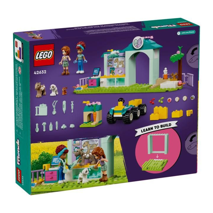 LEGO Friends - Veterinární klinika pro zvířátka z farmy