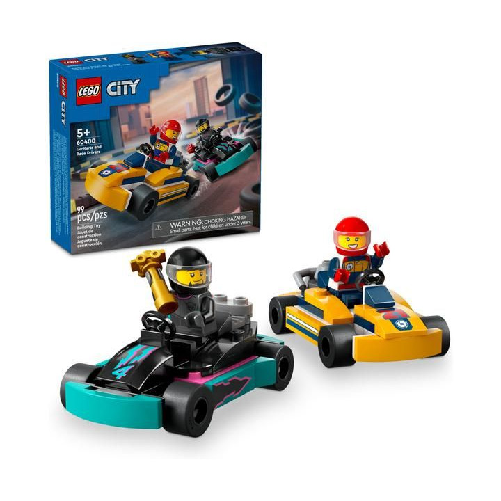 LEGO City - Motokáry s řidiči