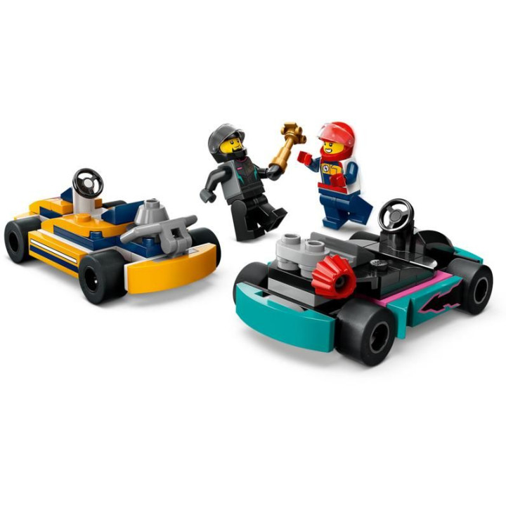 LEGO City - Motokáry s řidiči