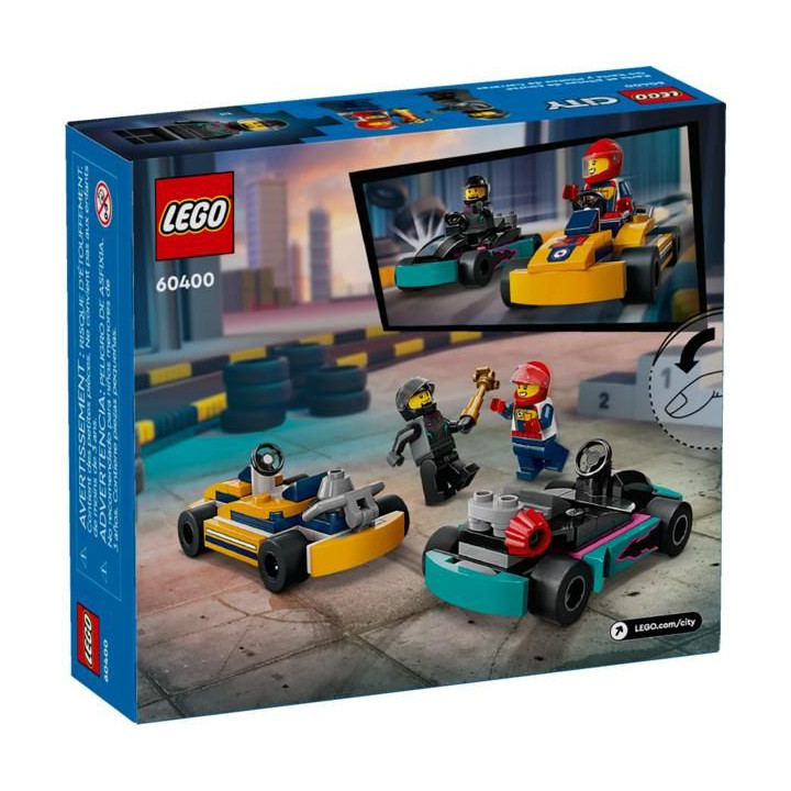 LEGO City - Motokáry s řidiči