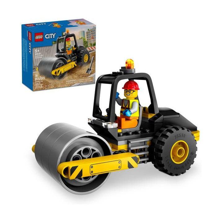 LEGO City - Stavební parní válec