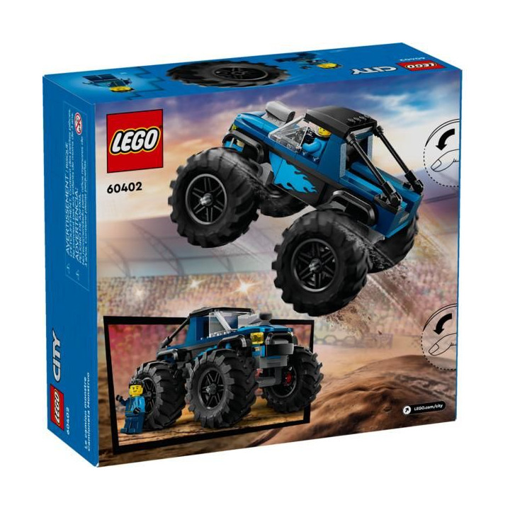 LEGO City - Modrý monster truck