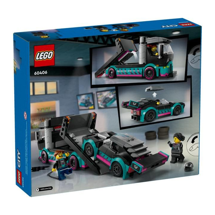 LEGO City - Kamión se závodním autem