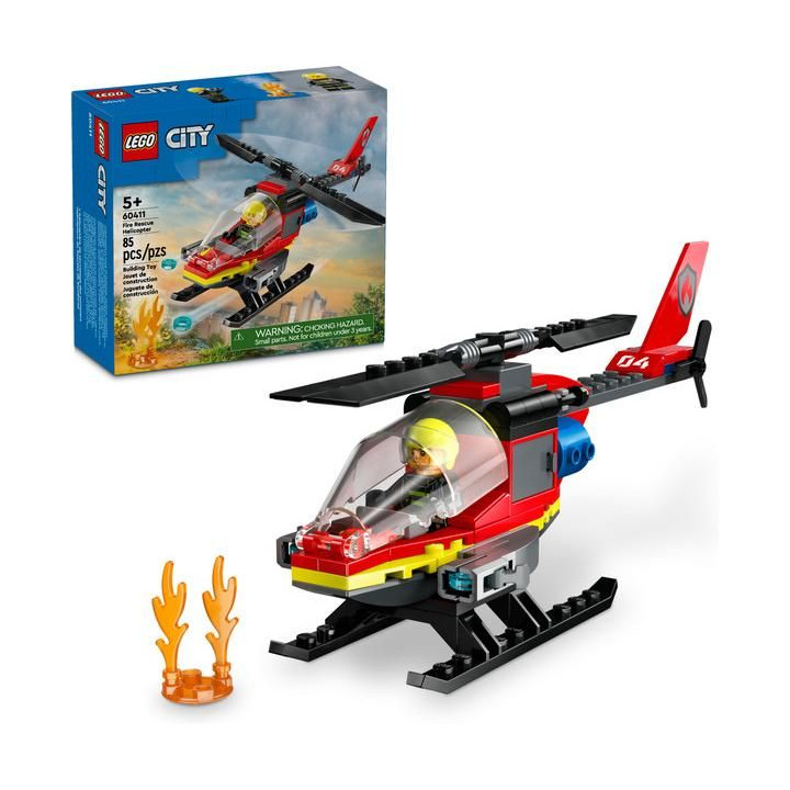 LEGO City - Hasičský záchranný vrtulník