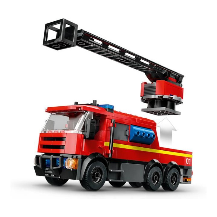 LEGO City - Hasičská stanice s hasičským vozem
