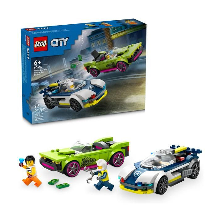 LEGO City - Honička policejního auta a sporťáku
