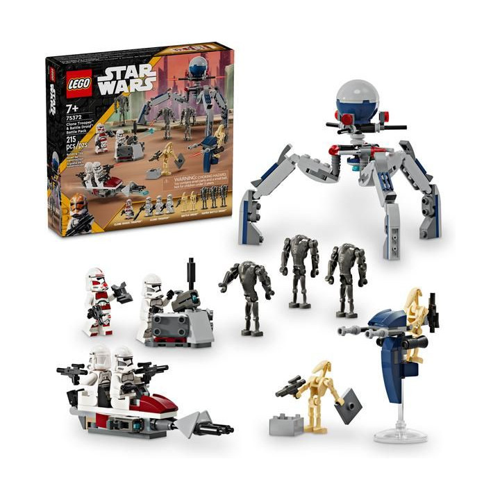 LEGO Star Wars - Bitevní balíček klonového vojáka a bitevního droida