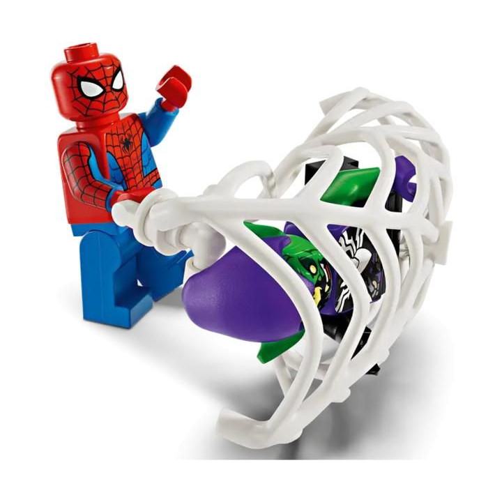 LEGO Marvel - Spider-Manovo závodní auto a Venom Zelený goblin